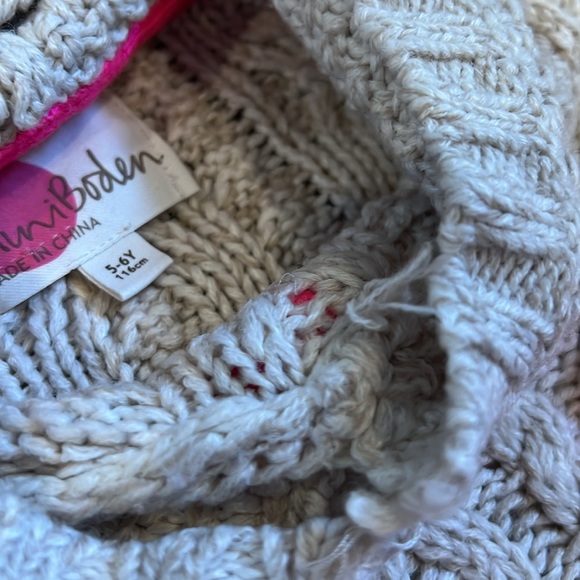 Mini Boden Pompom Sweater - Picture 6 of 6